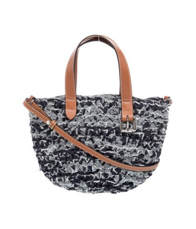 JW Anderson W Anderson Denim Top Handle Bag