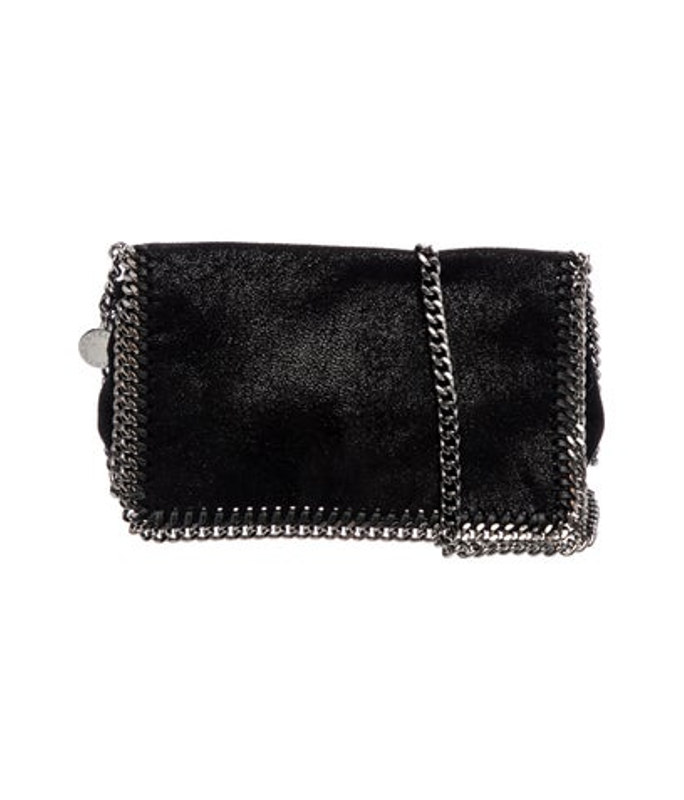 Stella McCartney Mccartney Vegetarian Suede Crossbody Bag