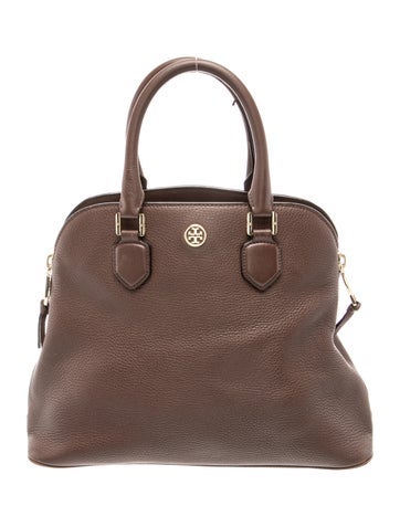 Leather Top Handle Bag