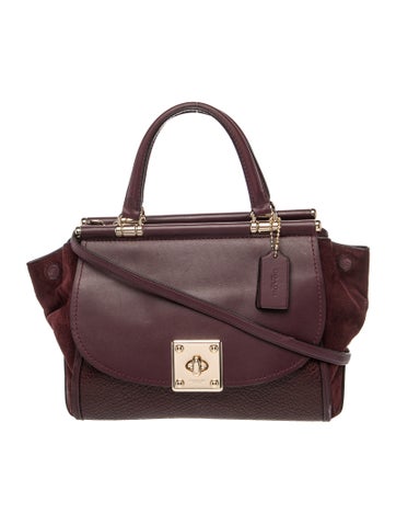 Leather Top Handle Bag