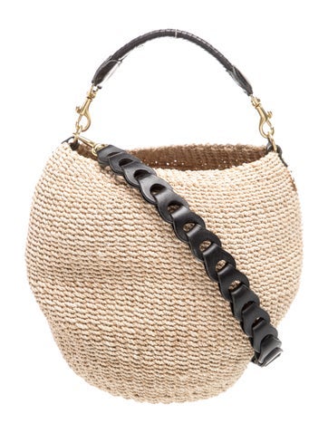 Straw Bucket Bag