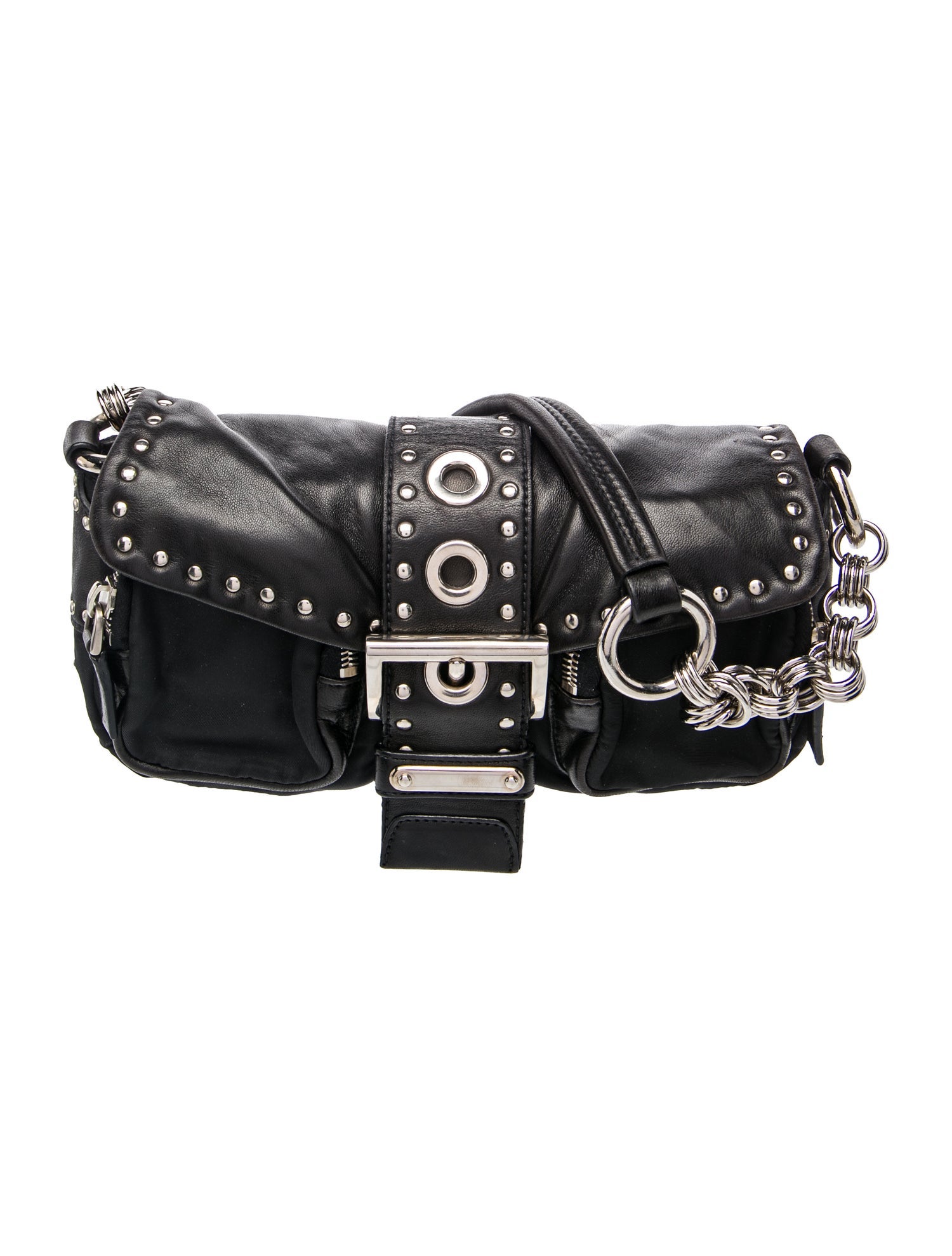 Tessuto Nylon Shoulder Bag Vintage