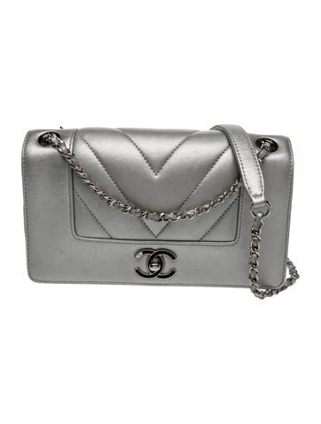 Chevron Mademoiselle Vintage Flap Bag
