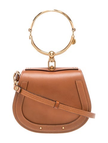 Leather Nile Bracelet Bag Small, Small