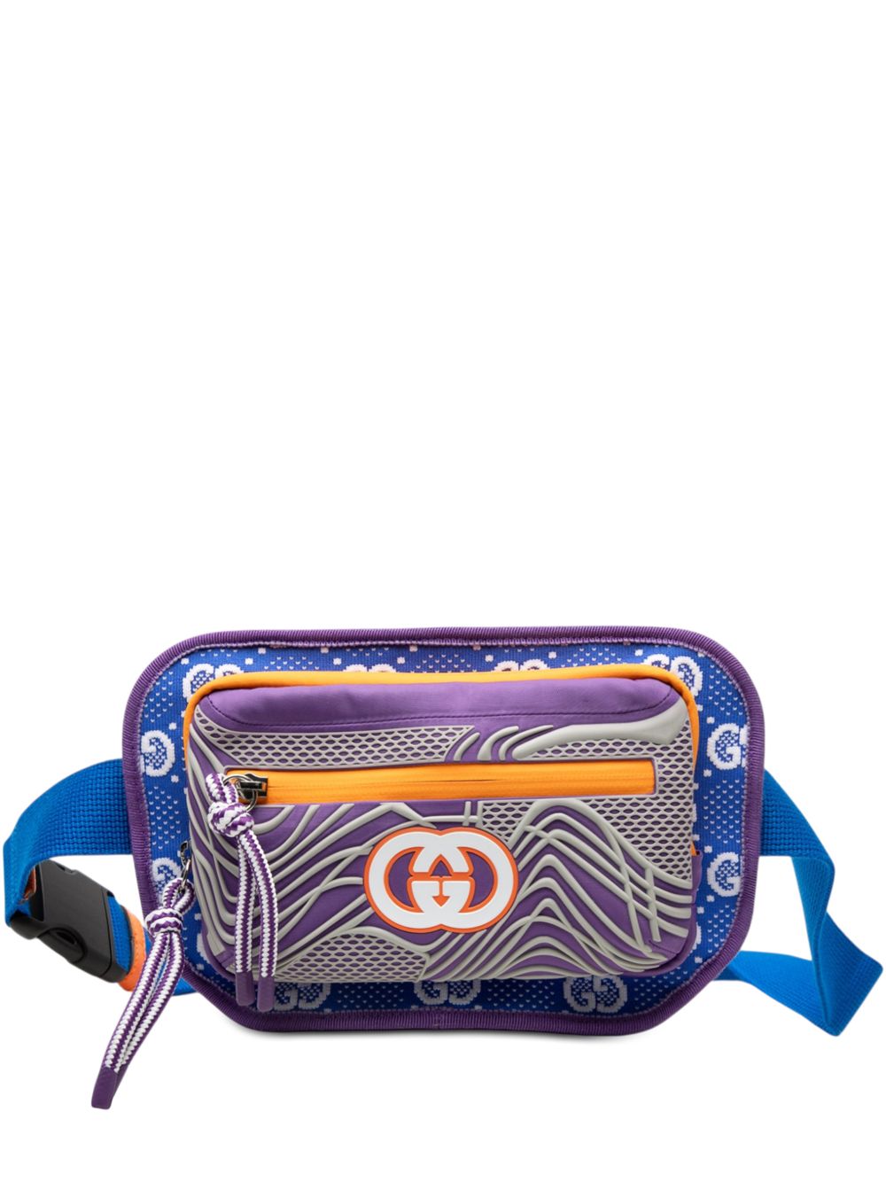 2016-2025 GG Nylon and Rubber belt bag