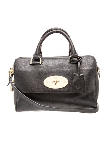 Leather Top Handle Bag
