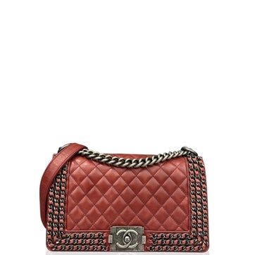 Calfskin Boy Flap Medium