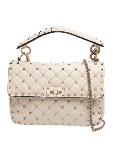 Rockstud Top Handle Bag