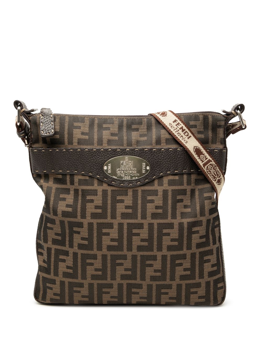 2000-2010 Zucca Canvas Selleria crossbody bag