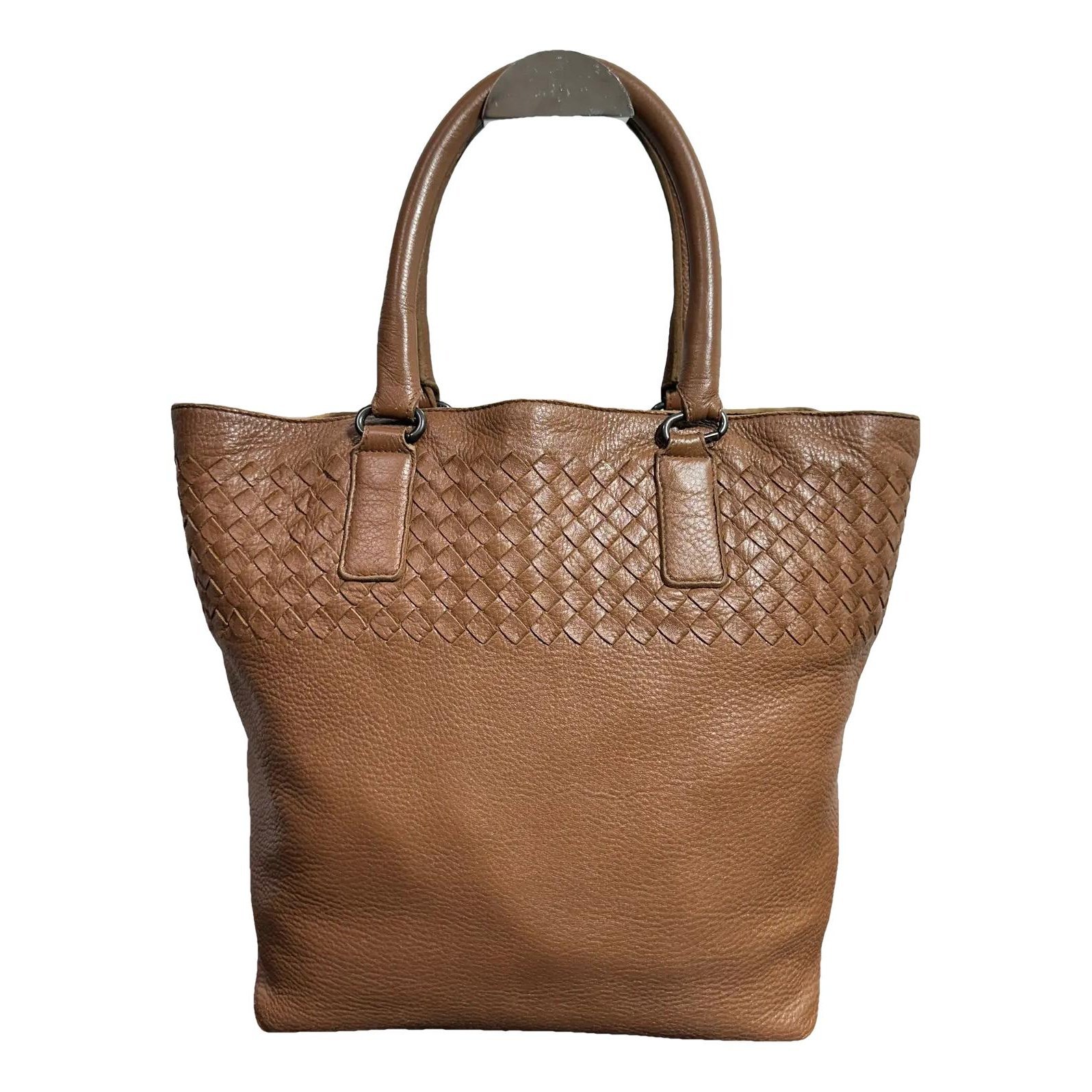 Leather tote