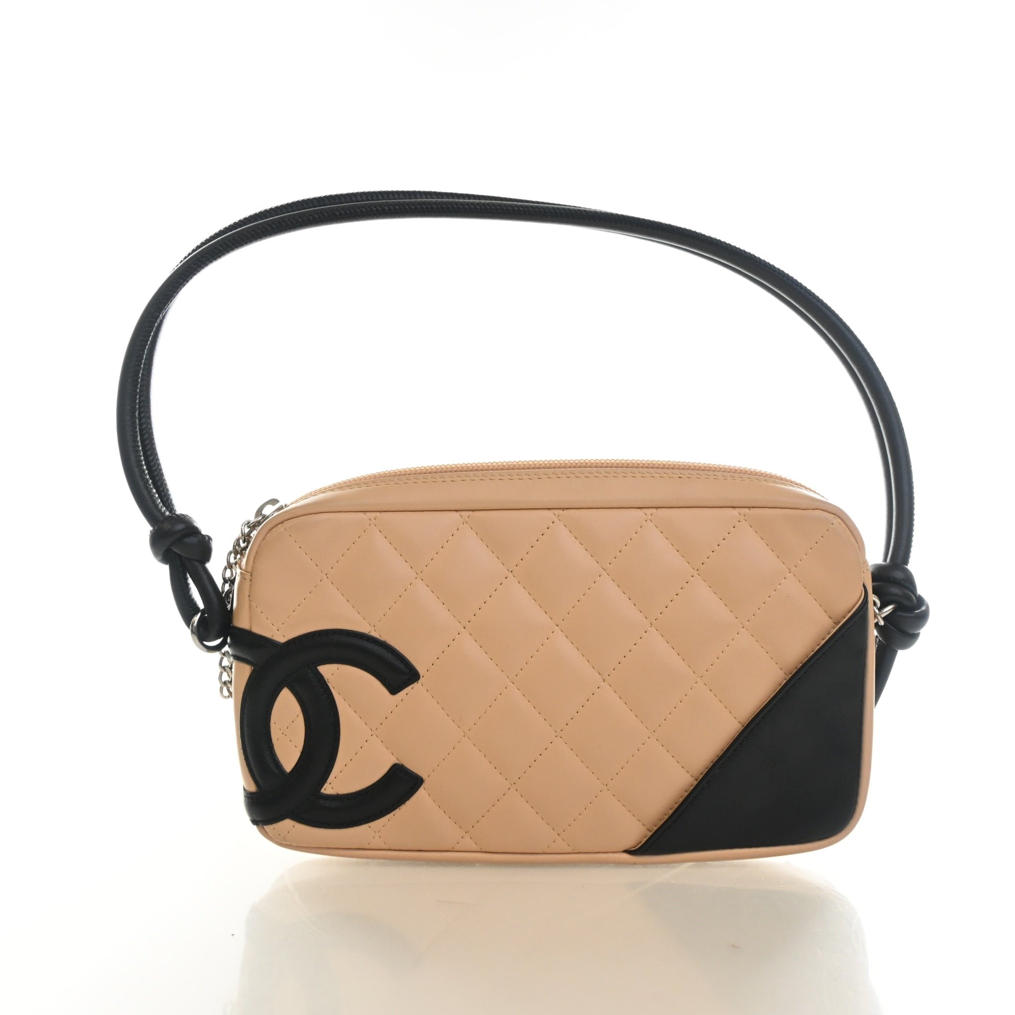 Chanel Vintage Calfskin Cambon Pochette