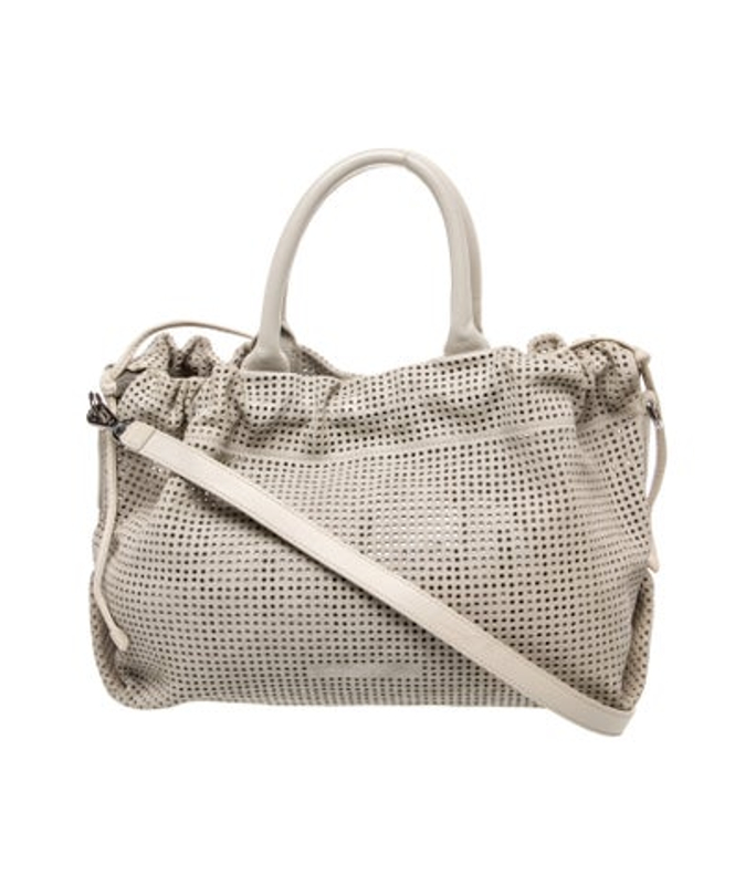 Brunello Cucinelli Cucinelli Leather Top Handle Bag