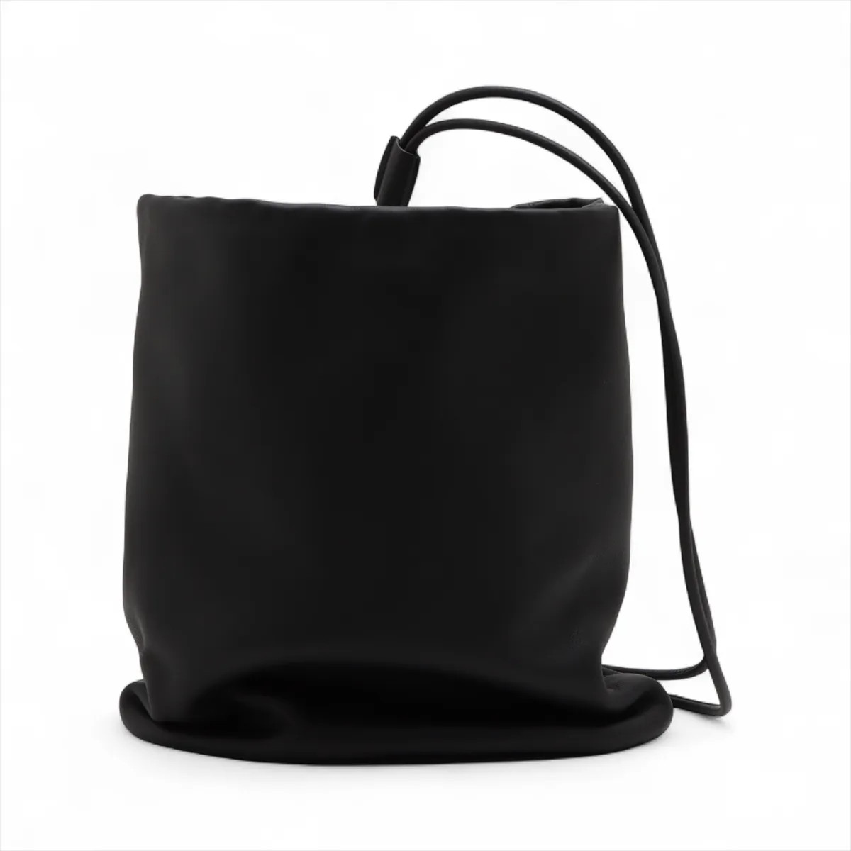 The Row Joe Leather Backpack Black