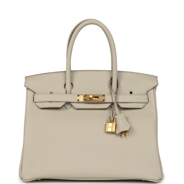 Hermes Birkin 30 Beton Togo Gold Hardware