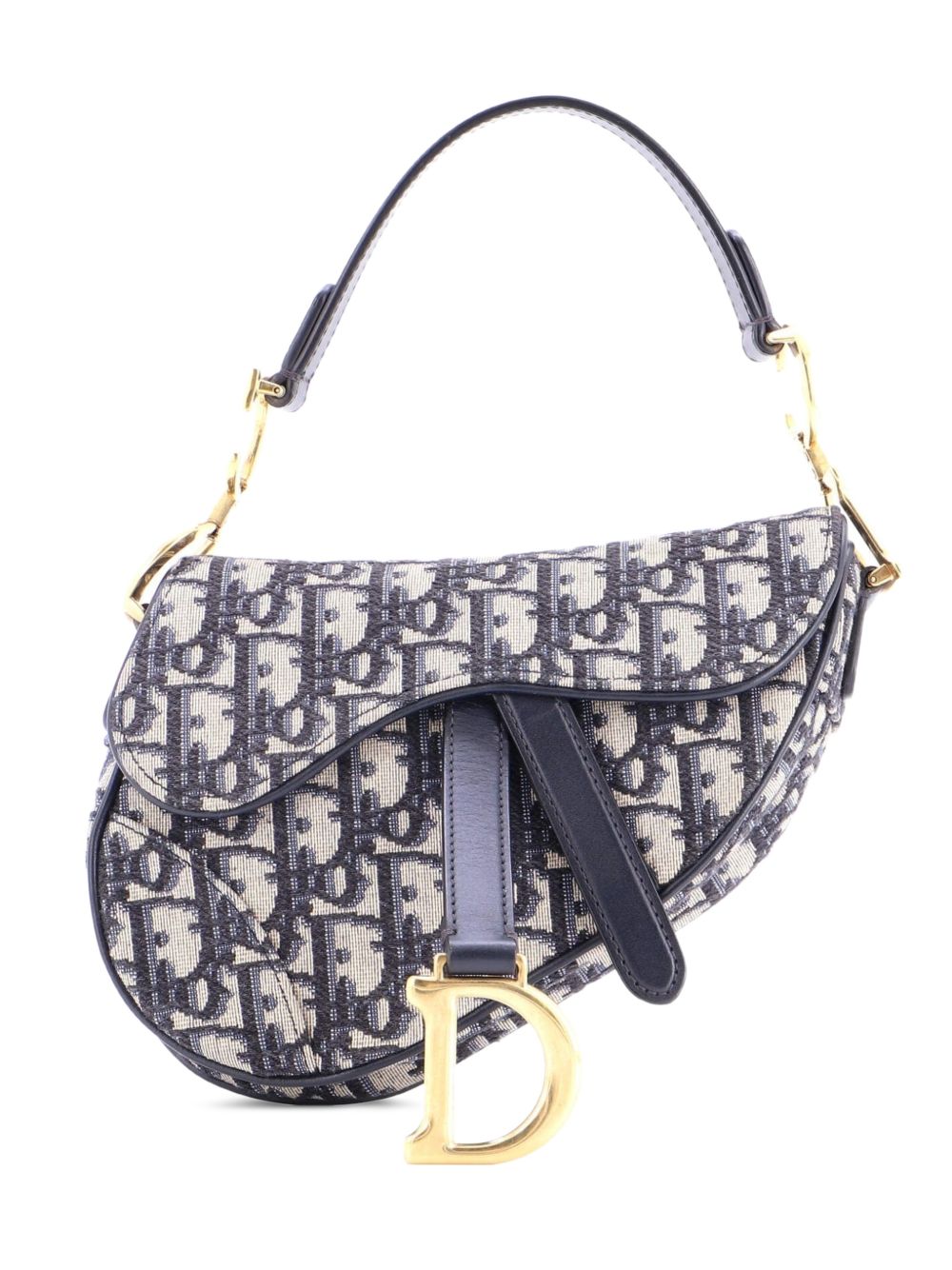 Dior Saddle Handbag Oblique Canvas Mini shoulder bag
