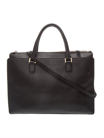 Valextra Leather Tote