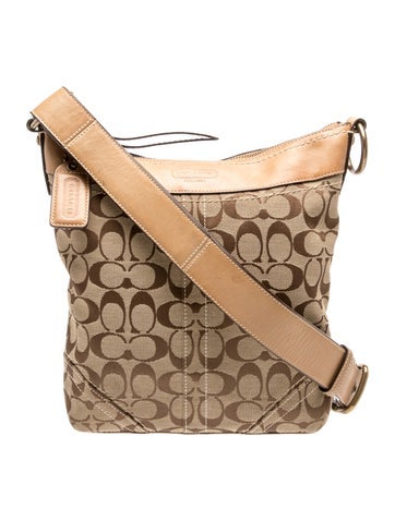 Coach Canvas Shoulder Bag