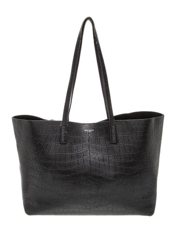 Embossed Leather Tote
