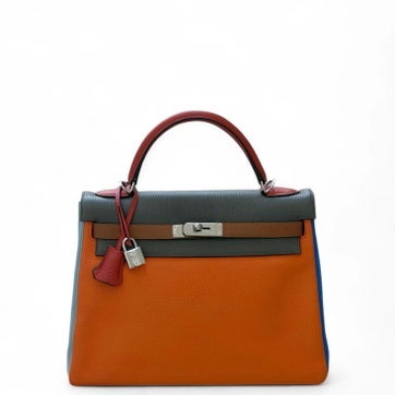 Clemence Leather Kelly 32