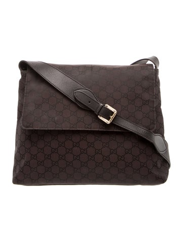 GG Nylon Shoulder Bag