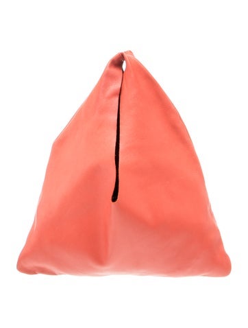 The Row Leather Bindle Small