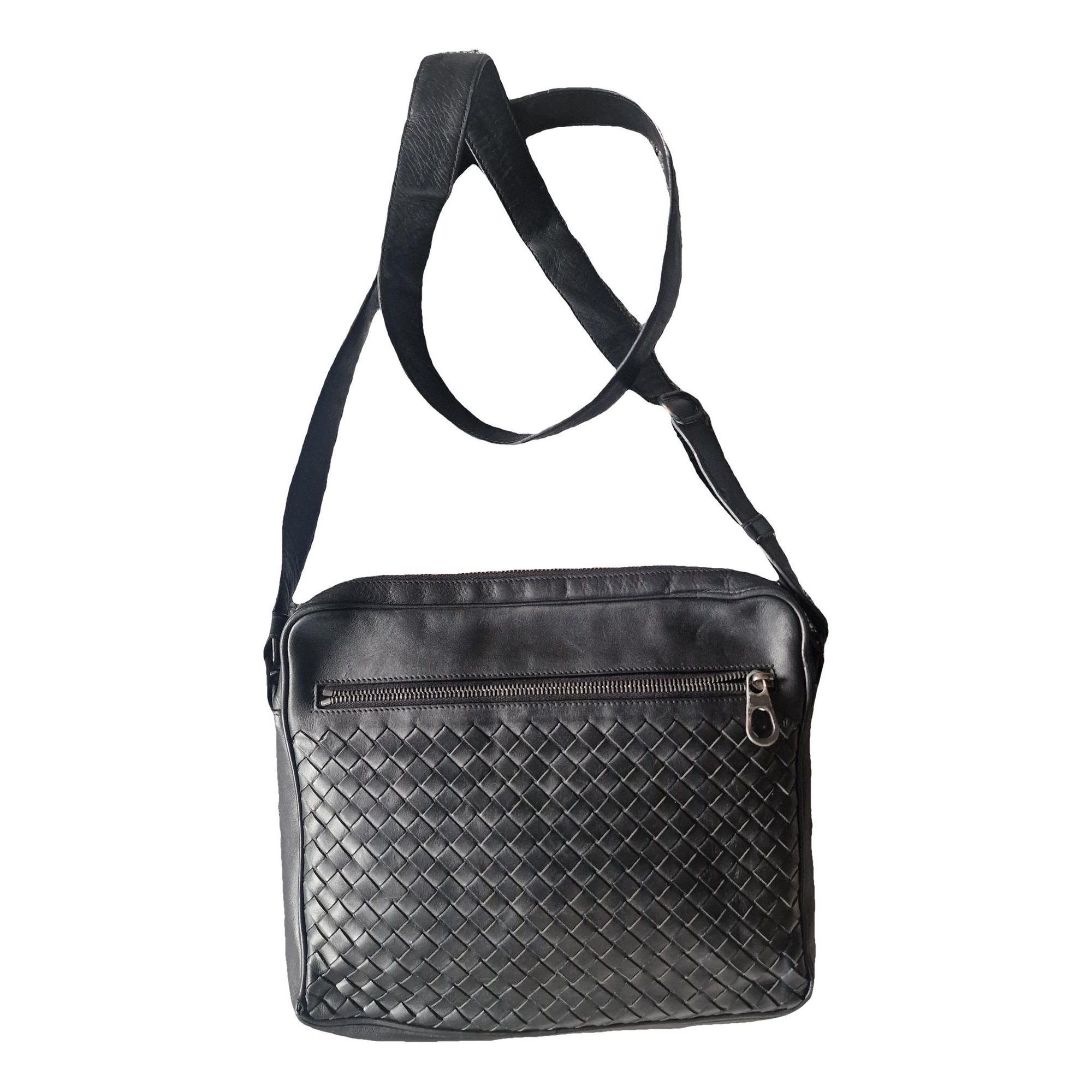 Leather crossbody bag