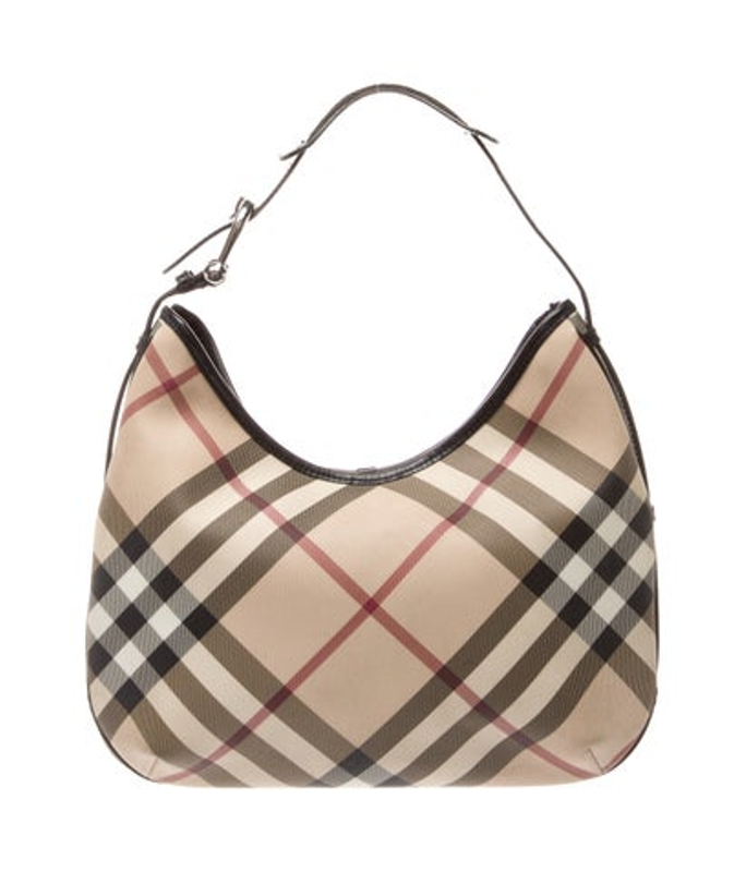 Burberry Super Nova Check Shoulder Bag