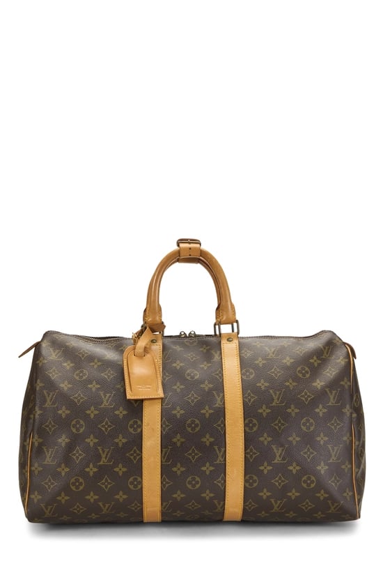 Monogram Canvas Keepall Bag 45
