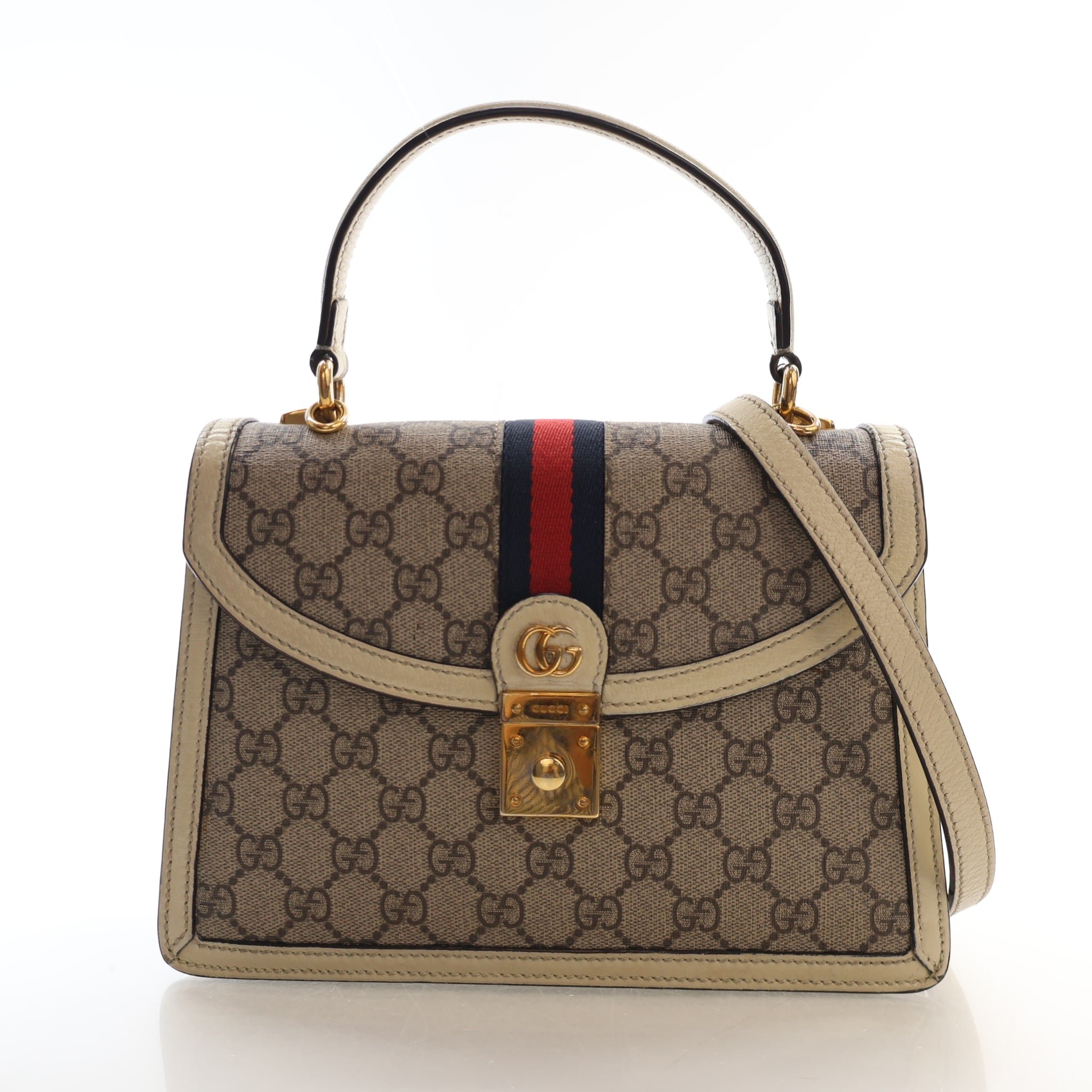 Gucci Medium GG Supreme Ophidia Shoulder Bag