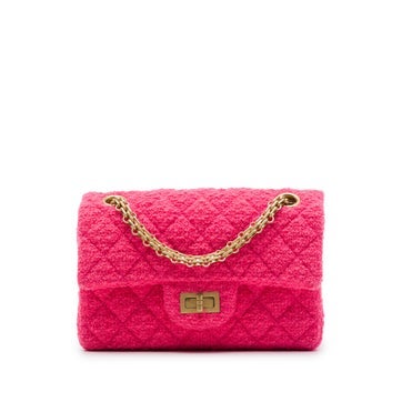 Mini Quilted Tweed Reissue 2.55 Single Flap