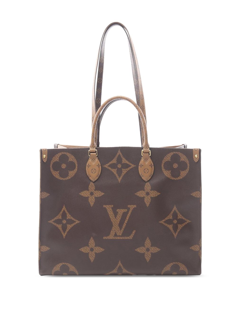 2019 Monogram Reverse Giant OnTheGo GM satchel
