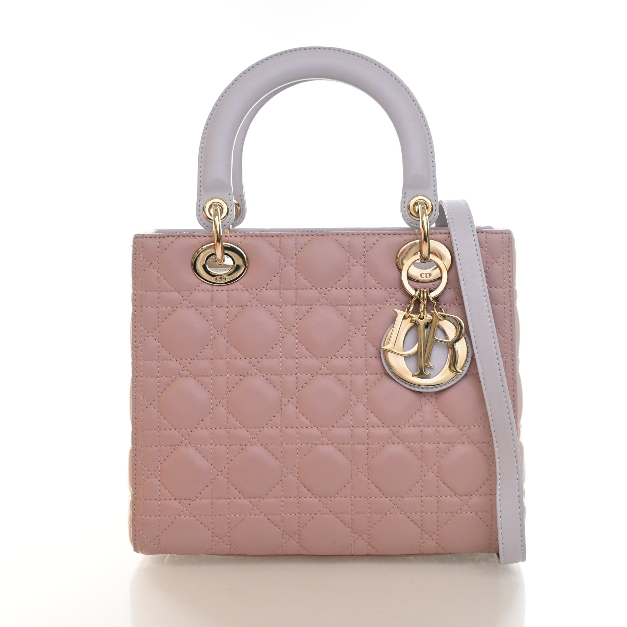 Christian Dior Medium Lambskin Lady Dior