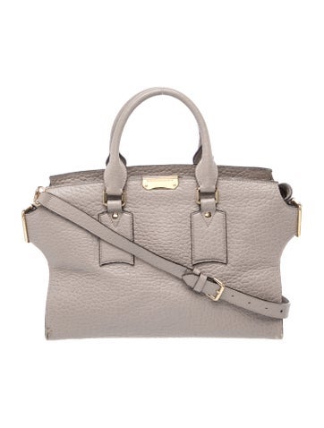 Leather Top Handle Bag