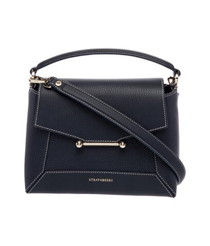 Strathberry Leather Top Handle Bag