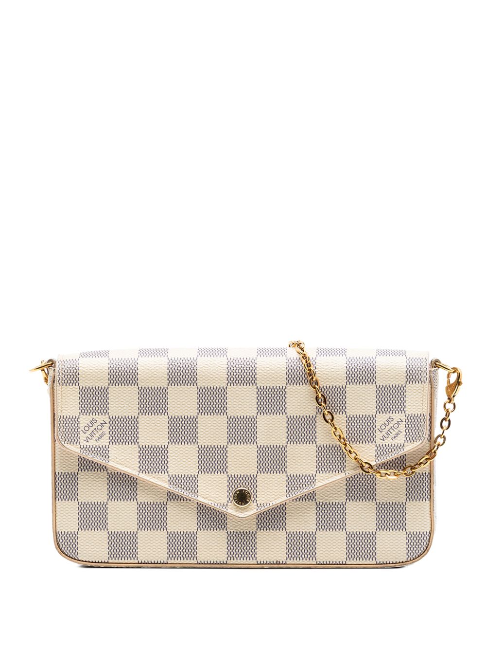 2018 Damier Azur Pochette Felicie crossbody bag