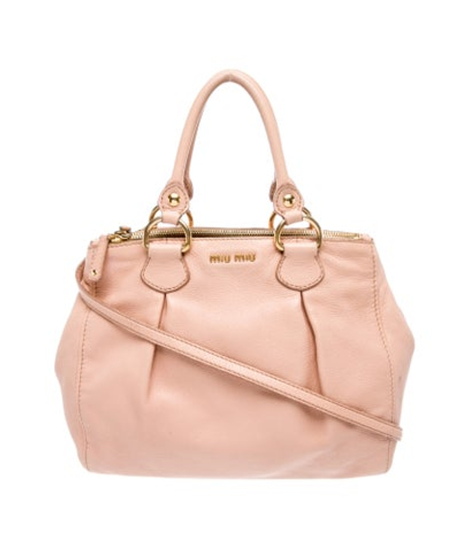 Miu Miu Miu Leather Shoulder Bag