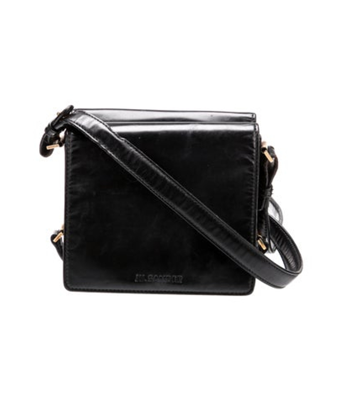Jil Sander Sander Leather Crossbody Bag