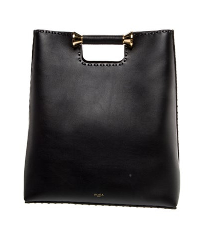 Alaia Leather Top Handle Bag