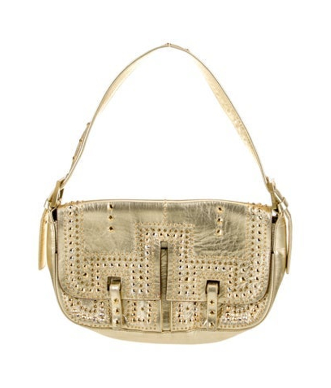 Bally Leather Top Handle Bag