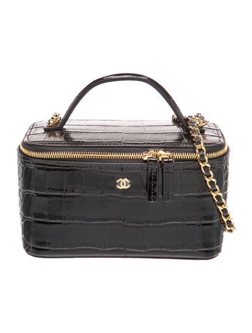 2026 Croc-Embossed Vanity Case w/ Chain
