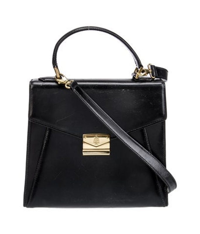 Mark Cross Cross Leather Top Handle Bag