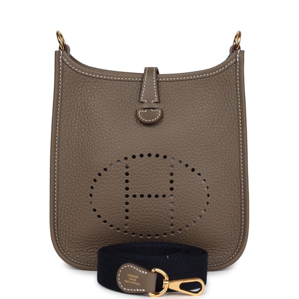 Hermes Hermes Evelyne TPM Etoupe Clemence Gold Hardware