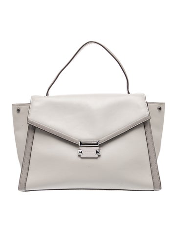 Leather Top Handle Bag