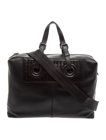 Intrecciato Weekender Bag