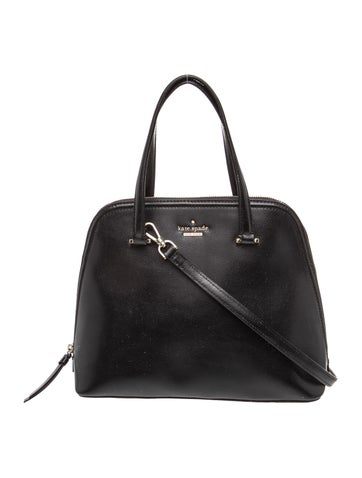 Leather Top Handle Bag