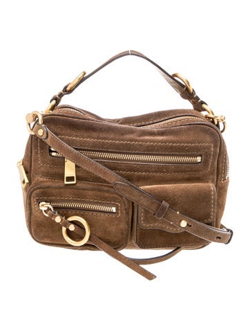 Suede Crossbody Bag