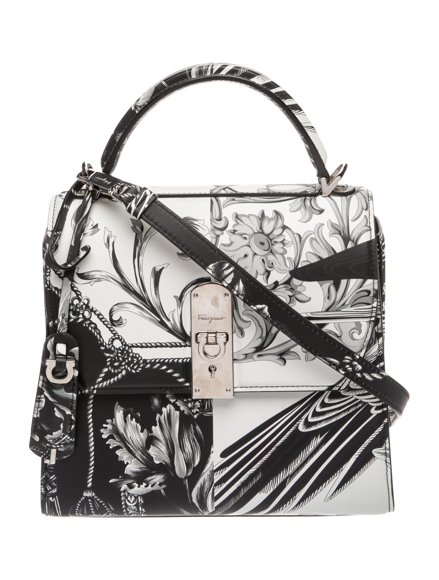 Leather Top Handle Bag