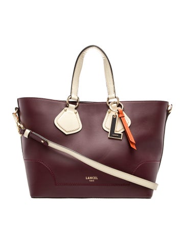 Lancel Leather Top Handle Bag