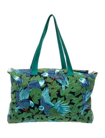 Toile Les Perroquets Tote