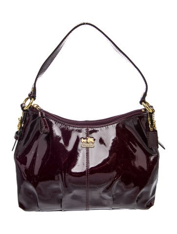 Coach Patent Leather Top Handle Bag